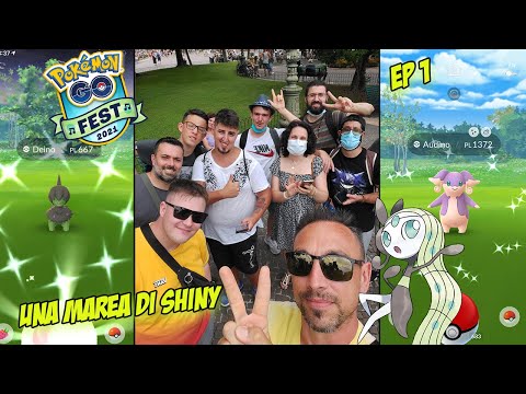 INCREDIBILE GO FEST 2021 A VERONA! MELOETTA E UNA MAREA DI SHINY! POKEMON GO ITA