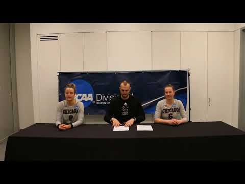 NCAA Volleyball Regionals - Univ. of Chicago Press Conference