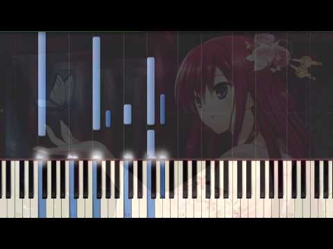 [Grisaia no Kajitsu] OST Waratte Itakute Piano Synthesia Tutorial