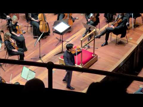 Ray Chen Edinburgh Concert Encore - Paganini Caprice No.21 (with upward staccatos)