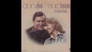 Don Gibson And Sue Thompson -   No One Will Ever Know
