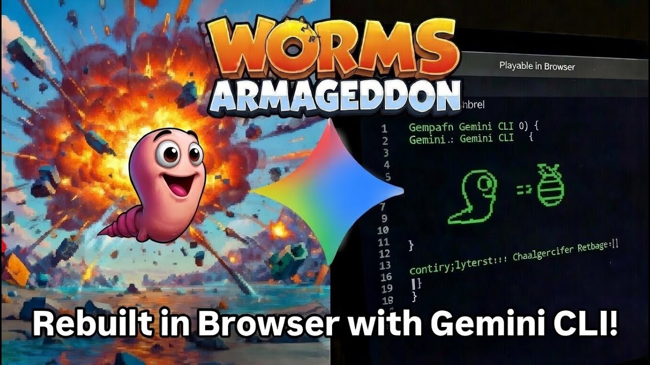 I Recreated Worms Armageddon in the Browser with AI in 1 hour.