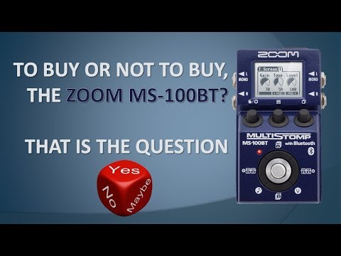 ZOOM MS-100BT - ranked #148 in Multi Effects Pedals | Equipboard