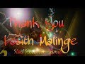 Thank You Lasith Malinge I Miss You Lasithmalinga Sri Lanka Cricket Fans Red Rose Fm Dedicat