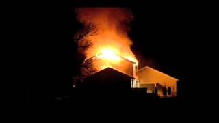 preview picture of video 'House fire in Wainfleet'