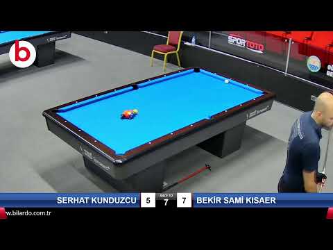 SERHAT KUNDUZCU & BEKİR SAMİ KISAER Bilardo Maçı - 