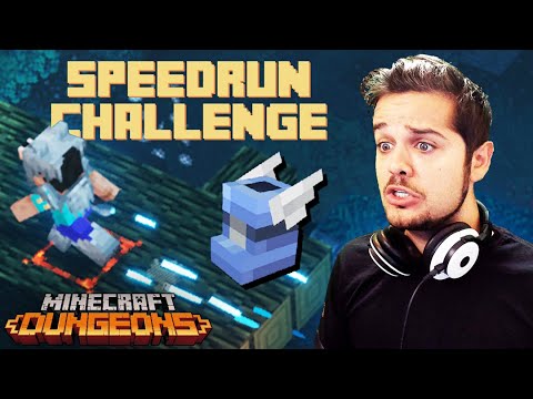 Insane Speed Run Challenge - Minecraft Dungeons BETA!