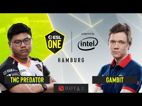 Dota2 - TNC Predator vs. Gambit Esports - Game 2 - Grand Final - ESL One Hamburg 2019