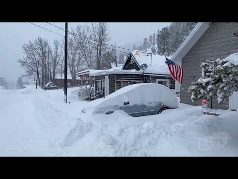 01-18-2021 Neihart and Monarch, MT - Heavy Mountain Snow