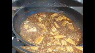 STIR FRY minced pork and Tofu