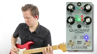 Video thumbnail for Alexander Pedals Quadrant Audio Mirror Delay by shnobel