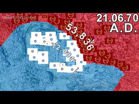 Siege of Jerusalem 70 AD using Google Earth