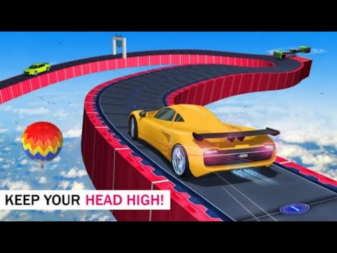 CRAZY CAR DRIVING SIMULATOR : IMPOSSIBLE SKY TRACKS | ANDROID & IOS GAMEPLAY | BY PVN