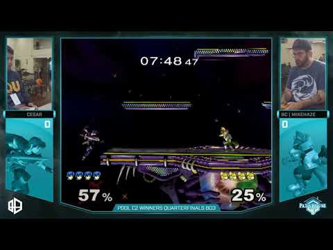 PH3 - Westballz (Falcon) vs. Mithos (Ganon) - SSBM Pool C2 WQF - Smash Melee