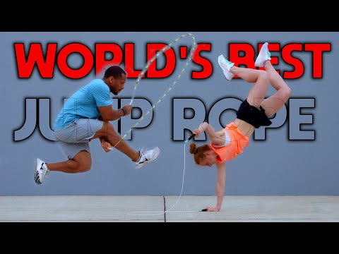 WORLD'S BEST Jump Roping Couple (Slow Motion)