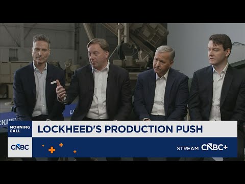 Watch CNBC's full report with Lockheed Martin CEO and Pentagon officials