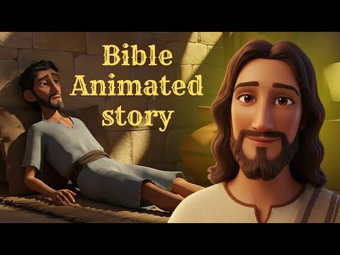 Jesus Heals the Paralyzed Man | Animated Bible Story | Jesus story Animated