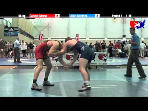 Gabriel Morse vs. Laike Gardner at 2013 ASICS University Nationals - FS