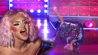 Kylie Sonique&#39;s fall (w/out the slow-motion)