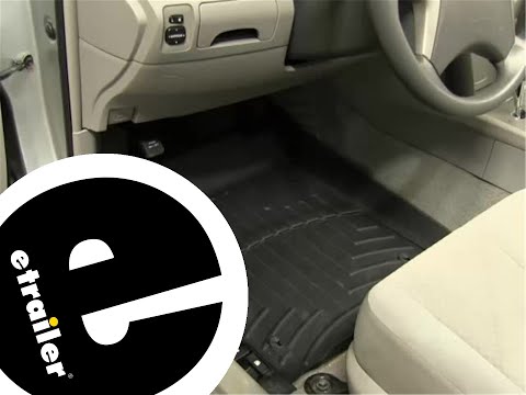 etrailer | Test Fit: WeatherTech Front Auto Floor Mats on a 2009 Toyota Camry