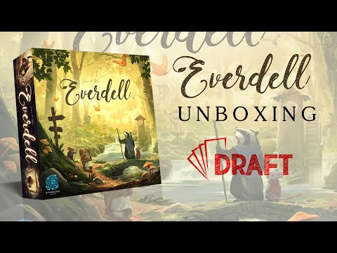 Everdell unboxing // mi van a dobozban? - :: Draft :: Társasjáték vlog