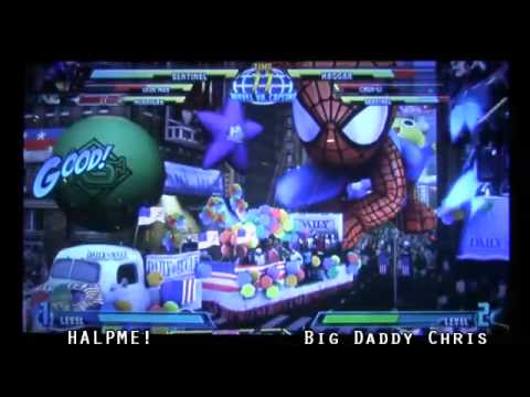 FFA AirDashers Tournament(2-20-11) MvC3  Loser Final HALPME! vs Big Daddy Chris