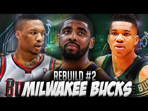 NBA2K16 MyLEAGUE - Rebuilding the Milwaukee Bucks! DAMIAN LILLARD CRAZY GAME WINNER!!