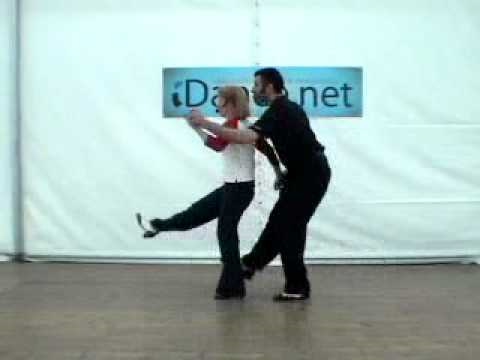 Day At The Races No.4 - Lindy Hop Dance Lesson, Simon Selmon, Taina Kortelainen #351