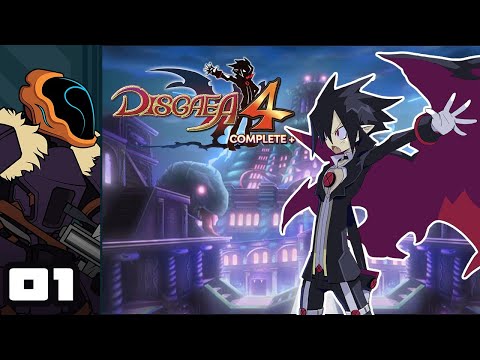 Let's Play Disgaea 4 Complete+ - Switch Gameplay Part 1 - The Sardine Powered Tyrant