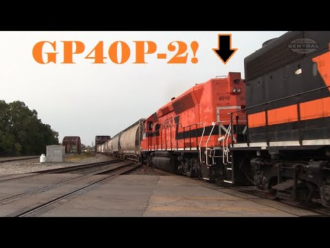 IHB at Blue Island with GP40P-2!