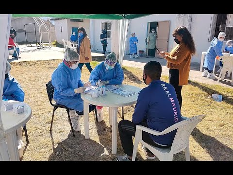 Autoridades de Salud Pública supervisaron el operativo DETECTAR en el barrio 17 de Octubre