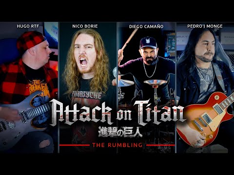 Attack on Titan (Shingeki No Kyojin) Opening - Rumbling Cover feat. @NicoBorie