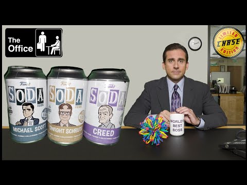 Poppin' the Top on Funko Sodas! Chase? The Office, Dwight Schrute, Michael Scott, Creed