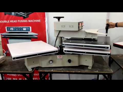 Pneumatic Double Station Heat Press Machine