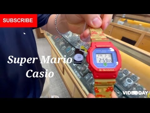 Super Mario Collaboration Model - G-SHOCK 40th Anniversary Is An Amazing Watch #gshock