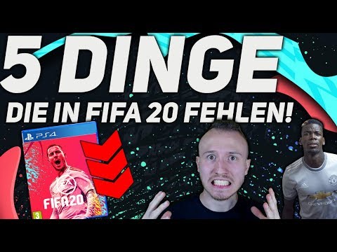 5 DINGE die in FIFA 20 FEHLEN! (Deutsch)