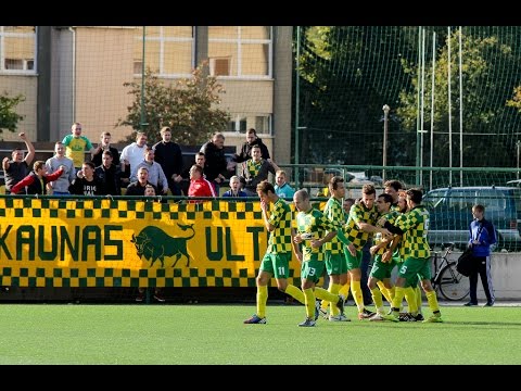 F.B.K. "Kaunas" 2:0 Vilniaus "Gariūnai" rungtynių santrauka