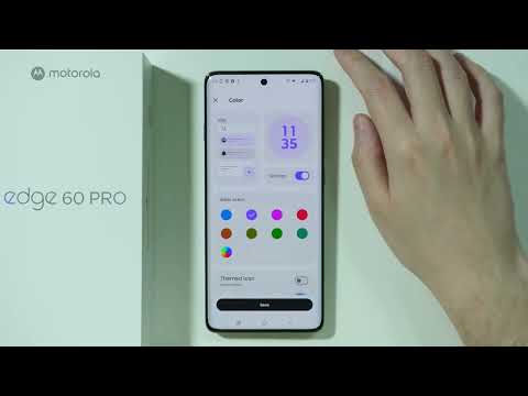 Motorola Edge 60 Pro: How to Change System Colors (Menu Colors) - Change Interface Colors