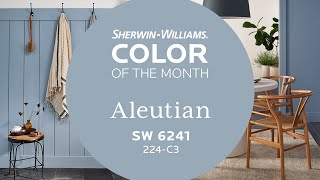 Sherwin-Williams Color of the Month - February 2022 | Aleutian SW 6241