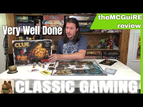 theMCGuiRE review looks at CLUE DUNGEONS AND DRAGONS