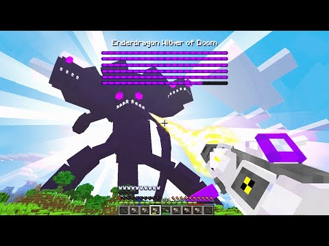 Fighting The STRONGEST WITHER STORM In Minecraft!