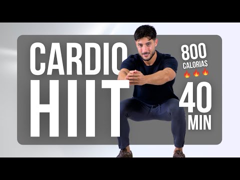 Queime 800 calorias em 40 minutos com esse treino HIIT intenso | em casa | sem acessórios 
