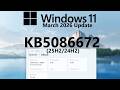 Windows 11 March 2026 Update KB5086672 What S New