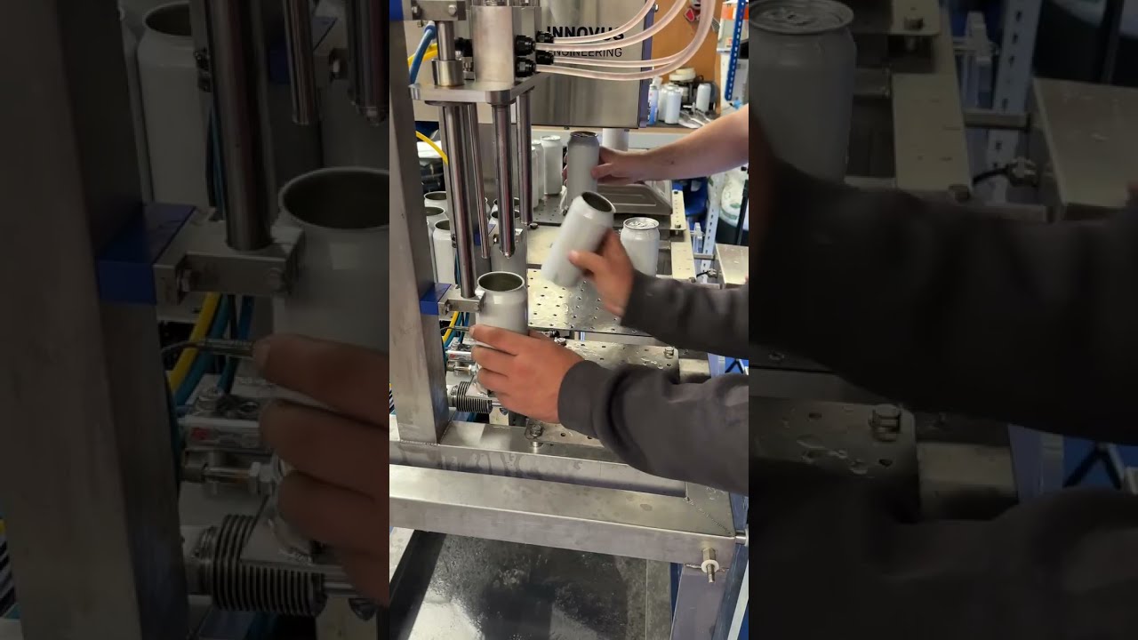 CF10 Semi-Automatic Beverage Canning Machine