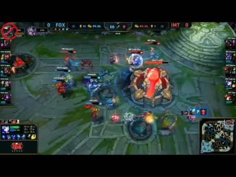 ECHO FOX vs IMMORTALS GAME 1 HIGHLIGHTS | NA LCS SPRING 2017 WEEK 1 DAY 2 | #LeagueOfLegen
