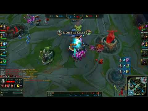 1v4 tryndamere in enemy base