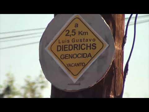 Escrache a Driedrichs en San Javier 2018