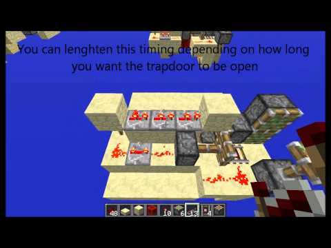 Hidden 2x2 Bud Flat Secret Trapdoor Minecraft Project