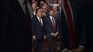 Trump at Graham's funeral service