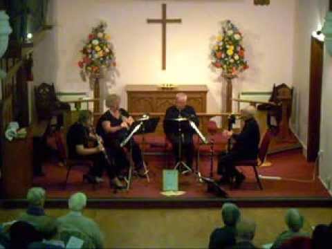 Ronald Hanmer suite, performed by Thanet Clarinet Quartet (BMRS)
